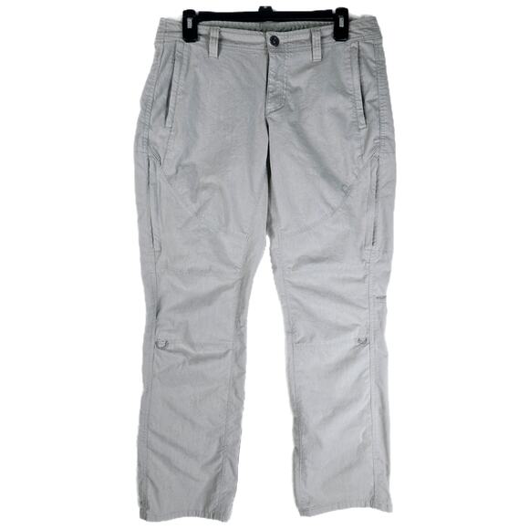 Kuhl Spire Roll Up Pants 8 Short 32x29 Adjustable Gray Stretch Hiking 6279 - Picture 1 of 16